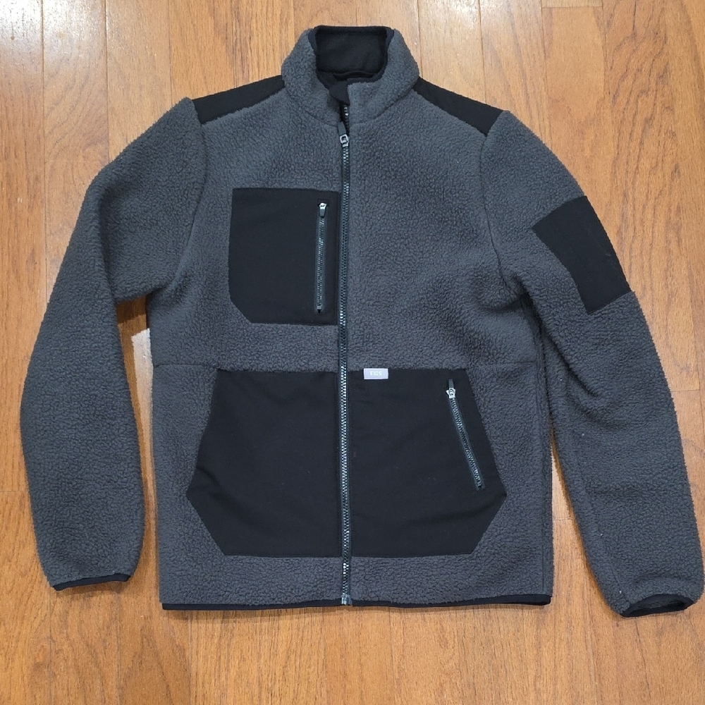 Figs Gray and Black Women's Jacket